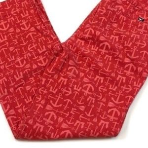 Vineyard Vines Red Anchor Corduroy Pants